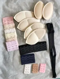 ブラパッド ブラホック アジャスター　3段　4段　2段　セット ブラ　ストラップ