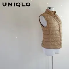 UNIQLO ユニクロ ウルトラライトダウンベスト レディース M ベージュ