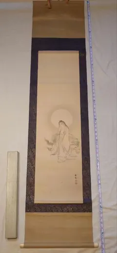 ♥掛軸　朱竹　 稲葉 心田 　掛け軸　骨董品 ♥掛軸 朱竹 稲葉 心田 掛け軸 骨董品 2025年最新】掛軸の人気