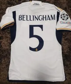 レアルマドリードベリンガム5 Mサイズ シャツ