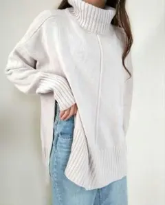 オフホワイト　ニット　ZARA　UNIQLO　ユニクロ　gu grl