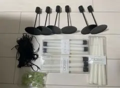 テーブル装花、ウェルカムスペース　結婚式・披露宴　キャンドル　海外風　リボン