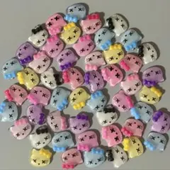 サンリオ キティ ネイルパーツ 50個