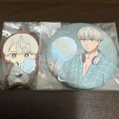 ウィンブレ 一番くじ 梶蓮 ラバスト+缶バッジ