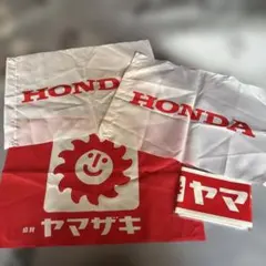 ニューイヤー駅伝　応援フラッグ　HONDA 2枚　ヤマザキ　スティックバルーン