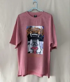 スカラーパリティ　新品　352125 パパラビルTシャツ　ピンクのサムネイル