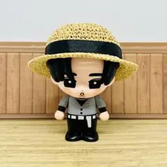 man すのチルソフビ　カンカン帽オーダーメイド すのチルソフビ カンカン帽ピンクリボン - メルカリ