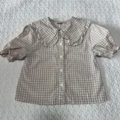 petit main プティマイン　ブラウス　90