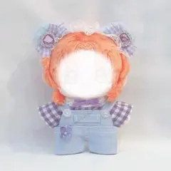紫くまセット(薄紫×水色) ぬい服 ぬいぐるみ服 いつぬい 紫陽花