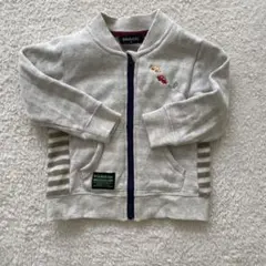 klidsklap グレー パーカー　90(S)