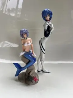 新世紀エヴァンゲリオン 綾波レイ フィギュア 2体セット