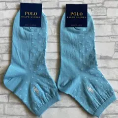 POLO RALPH LAUREN ラルフローレン 水玉 ソックス 2足セット