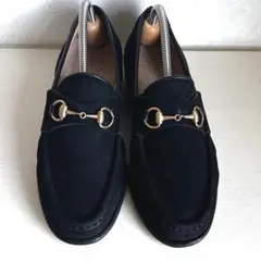 GUCCI グッチ ローファー スエード　ブラック 36 1/2 C