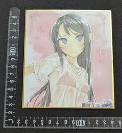 青春ブタ野郎はバニーガール先輩の夢を見ない 桜島麻衣 PR大使名刺