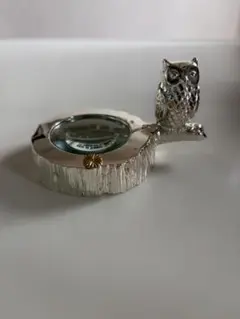 ラリック PETITE PENDULE HULOTTES 置き時計 フクロウ - メルカリ
