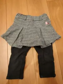 ミキハウス ホットビスケッツ スカート付きパンツ
