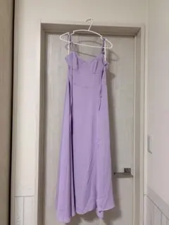 SHEIN 紫 ワンピース