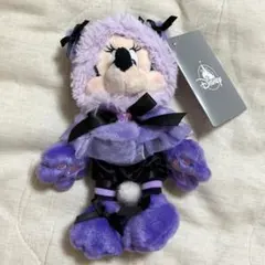 ディズニーストア ハロウィン ミニー ぬいぐるみ キーチェーン キーホルダー