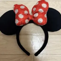 ミニーマウス風カチューシャ