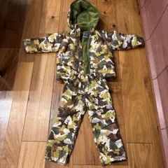 【雪遊びにどうぞ】LITTLE BEAR CLUB 迷彩スキーウェア 子ども用