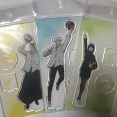 呪術廻戦 アクリルスタンド バスケ 五条 夏油 家入 3点セット