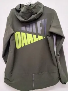 OAKLEY フルジップ ジャケット Sサイズ オリーブグリーン