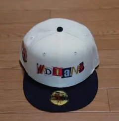 New Era インディアンズキャップ 7 5/8 ワフー　売り切り価格 New Era インディアンズキャップ 7 5/8 ワフー 売り切り価格 New