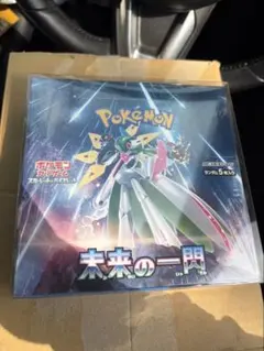 ポケカ 未来の一閃 BOX 未開封 シュリンク付き ポケセン産 - メルカリ