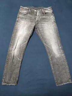 STUDIO D'ARTISAN デニムパンツ ブラック 32インチ