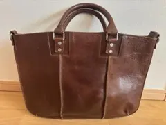 バギーポート 本革 トートバッグ ショルダー 2WAY A4収納可 ブラウンのサムネイル