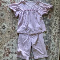 UNIQLO 半袖キッズパジャマ　ドライパジャマ　女の子　110㎝　ピンク