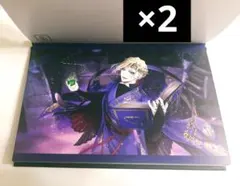 ツイステ AGF アニプレックス イラストカードブック ヴィル 2点