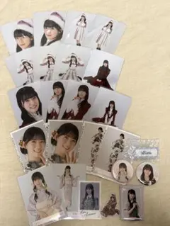 櫻坂46 石森璃花　生写真　缶バッジ　ステッカー　計24点まとめ売り