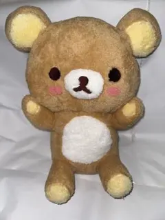 クマのぬいぐるみ タグ付き
