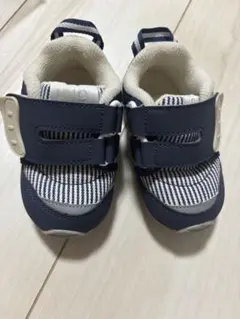 RIO キッズシューズ ネイビー ストライプ 13センチ