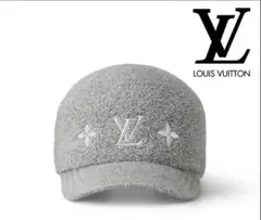 超美品 ルイヴィトン VUITTON ウールグラム キャップ 帽子 ニット帽のサムネイル
