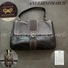 ANYA HINDMARCH アニヤハインドマーチ　ショルダーバッグ　クロコ型のサムネイル