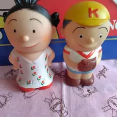 サザエさん ソフビ貯金箱 ビニールフィギュア 長谷川美術館 昭和レトロ