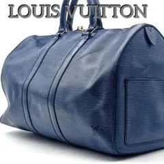 ルイヴィトン　キーポル45　エピ　トレドブルー　旅行かばん　ボストン　114 楽天市場】【バッグ】LOUIS VUITTON ルイ ヴィトン エピ キーポル45