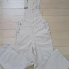 GU ベージュ サロペット M(150)