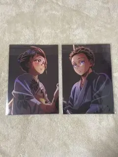 鬼滅の刃　無限城　入場特典　イラストボード　狛治&恋雪 2枚セット