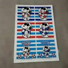 スヌーピー タウン サマーシリーズ2002 タイルシール