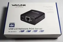 WAVLINK ネットワークプリントサーバー WL-NU72P11 未使用品