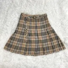 y2k✨️ BURBERRY BLUE LABEL 希少 3連ベルト ミニスカート y2k✨️ BURBERRY BLUE LABEL 希少 3連ベルト ミニスカート