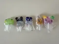 たまごっち　カラフルキャンディチャーム　くちぱっち　めめっち　ますくっち　5種