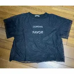 ピュアルセシン　ドットチュール重ね半袖Tシャツのサムネイル