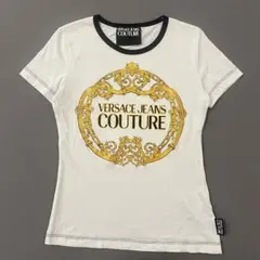 VERSACE JEANS COUTURE ヴェルサーチ Tシャツ リンガー S - メルカリ