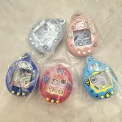 たまごっち　シャカシャカチャームコレクション　５点　セミコンプ