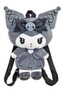 マイメロディ♡クロミ　真夜中のメロクロぬいぐるみリュック