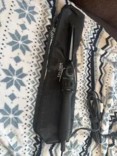 SALONIA カールヘアアイロン ブラック